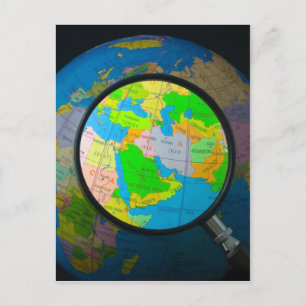 Carte Postale Le Moyen-Orient au centre de l'attention