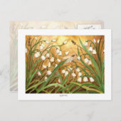 Carte Postale Le muguet (Devant / Derrière)