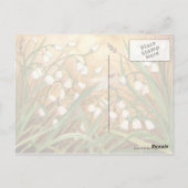 Carte Postale Le muguet (Dos)