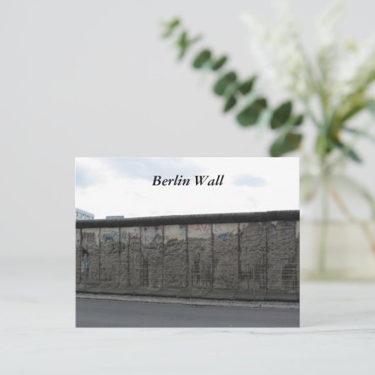 Carte Postale Le mur de Berlin (Debout devant)