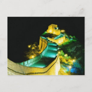 Carte Postale Le Mur De La Chine