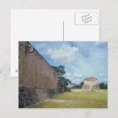 Carte Postale Le mur du Ball Court (Devant / Derrière)