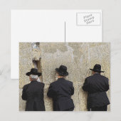 Carte Postale Le mur occidental (Wailing) d'Helaine (Devant / Derrière)