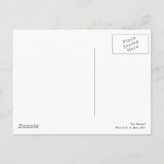 Carte Postale Le musée (Dos)