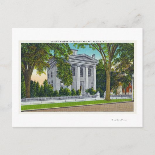 Carte Postale Le musée Cayuga d'Histoire et d'Art (Devant)