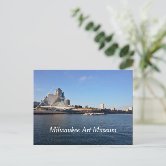 Carte Postale Le musée d'art de Milwaukee (Debout devant)