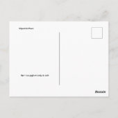 Carte Postale Le musée de cire d'Hollywood (Dos)