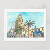 Carte Postale Le musée de cire d'Hollywood (Devant)