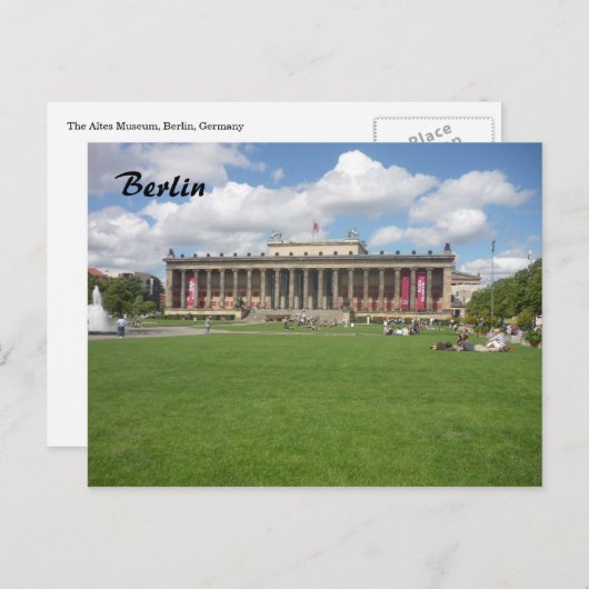 Carte Postale le musée des altes vert (Devant / Derrière)