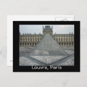 Carte Postale Le musée du Louvre (Devant / Derrière)