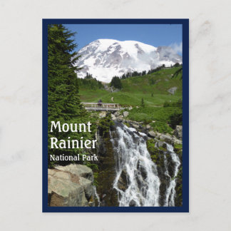 Carte Postale Le Myrte tombe (le mont Rainier N.P.) avec le