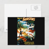 Carte Postale Le mystère stupéfiant de Thurston ! (Devant / Derrière)