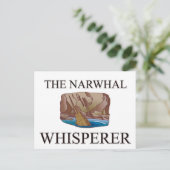 Carte Postale Le Narwhal Whisperer (Debout devant)