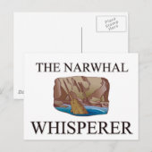 Carte Postale Le Narwhal Whisperer (Devant / Derrière)