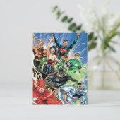 Carte Postale Le New 52 - Justice League #1 (Debout devant)