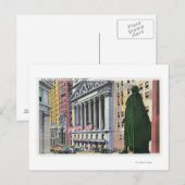 Carte Postale Le New York Stock Exchange Bldg (Devant / Derrière)