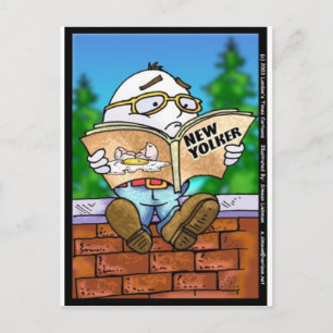 Carte Postale Le New-Yorkais a-t-il tué Humpty Dumpty ? Cadeaux 