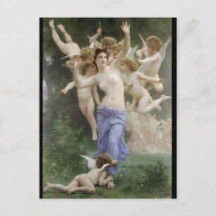 Carte Postale Le nid de déchets de Bouguereau