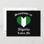 Carte Postale Le Nigéria (Devant / Derrière)