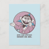 Carte Postale Le nombre | Vous Pouvez Toujours Compter Sur Moi (Devant)