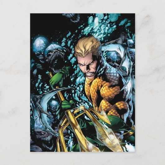 Carte Postale Le Nouveau 52 - Aquaman #1 (Devant)