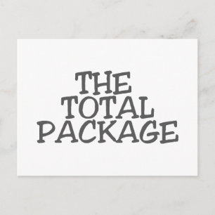 CARTE POSTALE LE PACKAGE TOTAL