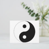 Carte Postale Le paisible Yin Yang (Debout devant)