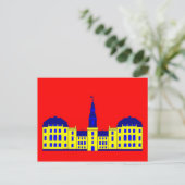 Carte Postale Le palais de Christiansborg (Debout devant)