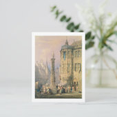 Carte Postale Le palais de l'évêque, Wurzburg (Debout devant)