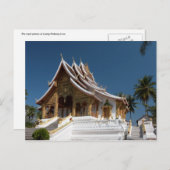 Carte Postale Le palais de Luang Prabang (Devant / Derrière)
