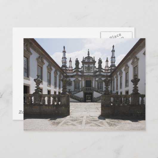 Carte Postale Le Palais de Mateus (Devant / Derrière)