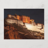 Carte Postale Le palais de Potala à Lhassa, Tibet (Devant)