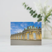 Carte Postale Le palais de Sanssouci (Debout devant)