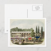 Carte Postale Le Palais de Tippoo Sahib (1749-99) gravé par T (Devant / Derrière)