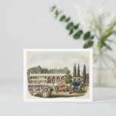 Carte Postale Le Palais de Tippoo Sahib (1749-99) gravé par T (Debout devant)