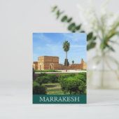 Carte Postale le palais el badi marrakech (Debout devant)