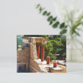 Carte Postale Le Palais Minoen de Knossos photo (Debout devant)