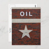 Carte Postale Le palais pétrolier du Texas (Devant / Derrière)