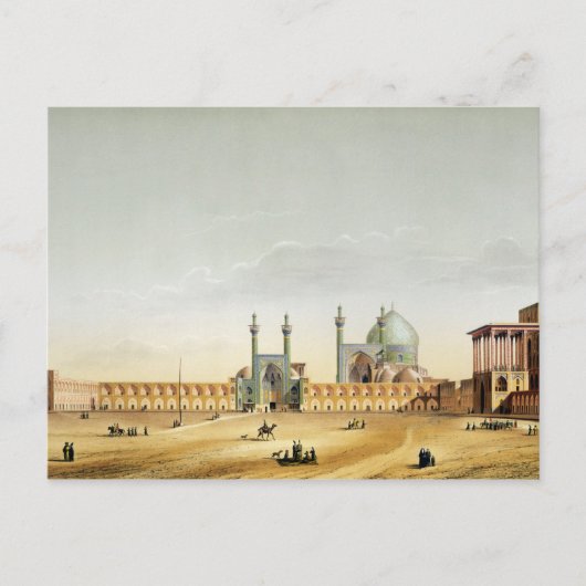Carte Postale Le Palais Royal et le Mesdjid-i-Shah, Ispahan, (Devant)