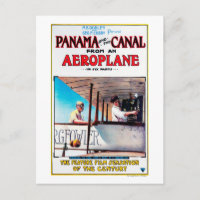 Le Panama et le cinéma de l'avion Canal Promo Post