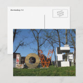 Carte Postale Le panneau LOVEworks Harrisonburg Virginia (Devant / Derrière)