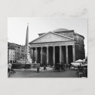 Carte Postale Le Panthéon à Rome, Italie