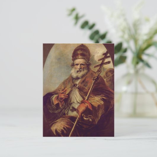 Carte Postale Le Pape Leo I (Debout devant)