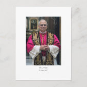 Carte Postale Le Pape Léon XIV Robert Francis Prevost (Devant)