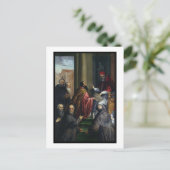 Carte Postale Le Pape Paul IV Remise d'un statut (Debout devant)