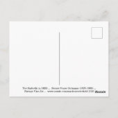 Carte Postale Le papillon (c. 1920) Bessie Pease Gutmann (Dos)