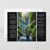 Carte Postale Le paradis caché de DESIDERATA : l'avènement des c (Devant / Derrière)