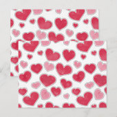 Carte Postale Le paradis de la Saint-Valentin Papier d'enveloppe (Devant / Derrière)