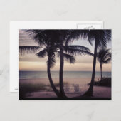 Carte Postale Le paradis des Beachcomber (Devant / Derrière)