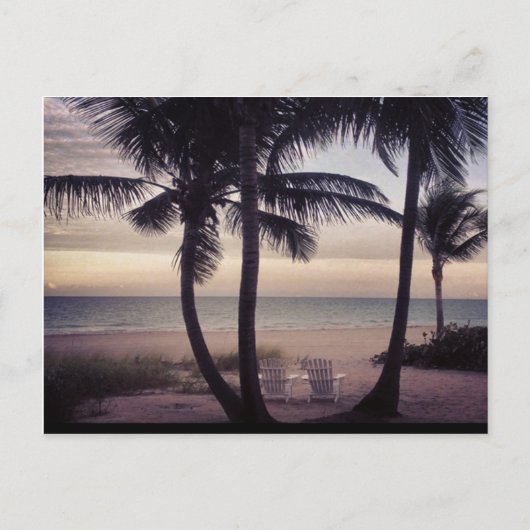 Carte Postale Le paradis des Beachcomber (Devant)